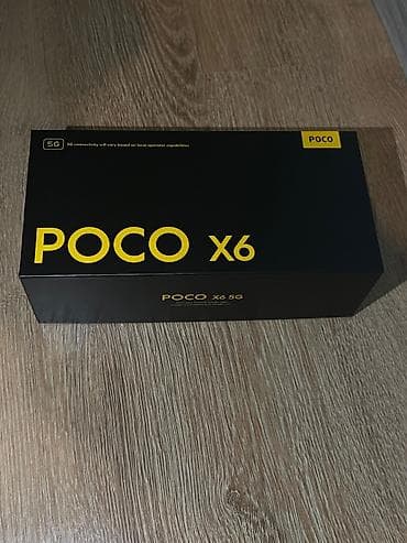 duymeli telefon: Poco X6, 8 GB, rəng - Qara, Sənədlərlə — 7