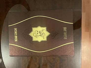 kitab capi: Nizami Gənvəvi Əsərləri 2 cild Xəmsə və lirik şerler daxildir — 5