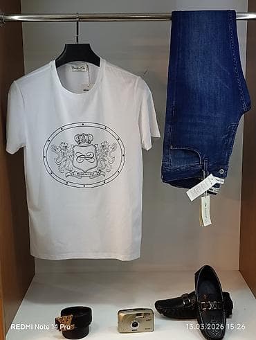 Cinslər: Kişi geyim dəsti – polo və futbolka variantları, cins şalvar və — 7