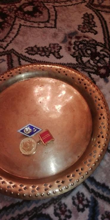 qapi ustu asmalar: Vintaj mətbəx dəsti və bəzək əşyaları - Müxtəlif naxışlı metal — 3