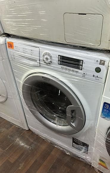 Paltaryuyan maşın Hotpoint Ariston, 8 kq, Avtomat, Qurutmasız