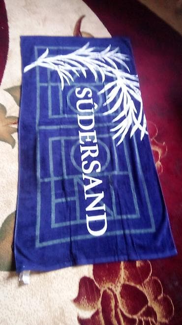 Prastinalar: Çimərlik rəng - Ağ Pambıq Dəsmal — 3