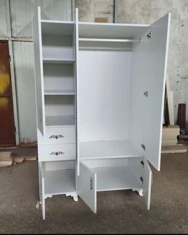 3 qapılı dolab: Yeni, Açılan, 3 qapılı Düz dolab, Dolab-asılqan, Azərbaycan — 2