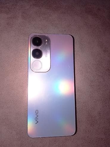 işlənmiş telvizor: Vivo Y19, 128 GB, rəng - Gümüşü, Qırıq — 1