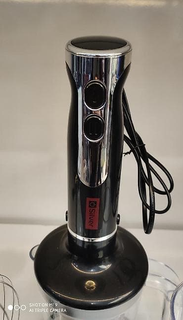 Blender mikser Silver Turk markasi Blender mikser stekan ve terevez — 4