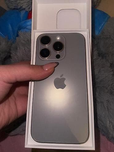 IPhone 15 Pro, 128 GB, Space Gray, Face ID