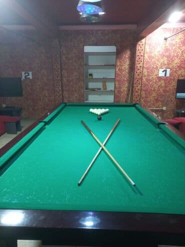Колье: Bilyard masası və avadanlıqları - Klassik 12 fut ölçülü bilyard — 1