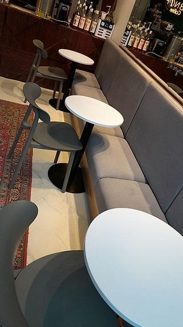 xalca olculeri: Stullar ilə, Yumru masa — 2