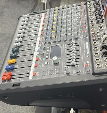 ses mixeri: Dynacord PowerMate 600-3 active mixer satılır. Almaniya istehsalıdır — 3