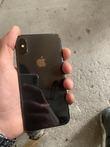 ikinci el soyuducular: IPhone X, 64 GB, Qara — 1