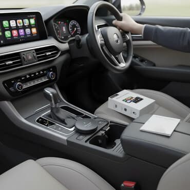 sesli naviqator: Ottocast Wireless Car Adapter – CarPlay və Android Auto üçün simsiz — 1