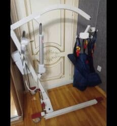 əl arabaları: Elektrikli xəstə qaldırıcı kran - Məqsəd: yataqdan arabaya, arabadan — 4