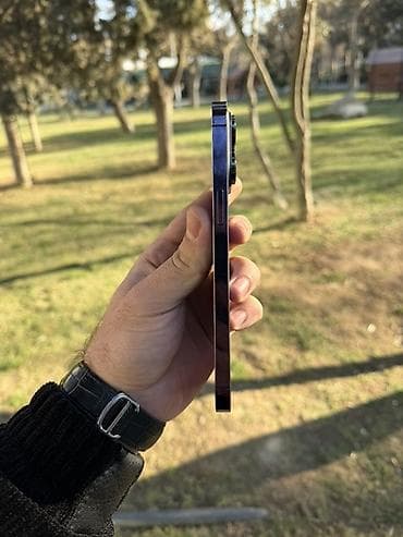 iphone 12 case: IPhone 14 Pro Max, 256 GB, Deep Purple, Face ID, Simsiz şarj — 5