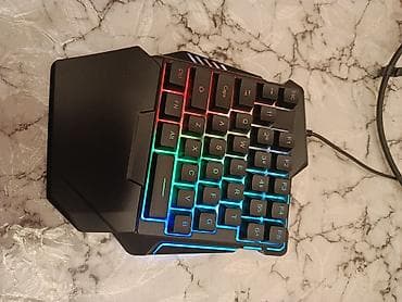 rx 470 8 gb: Gaming aksesuarları seti - Təkəlli oyun klaviaturası: RGB arxa — 1