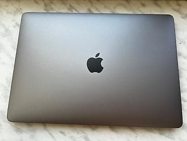samsung notebook: MacBook M2 Pro, 512 GB yaddaş, 8 GB RAM. Batareya vəziyyəti 98%-dir — 9