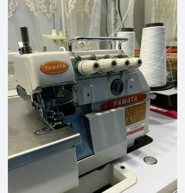 Tikiş maşınları: Tikiş maşını Yamata, İşlənmiş,Overlok, 5 saplı, Ünvandan götürmə — 3