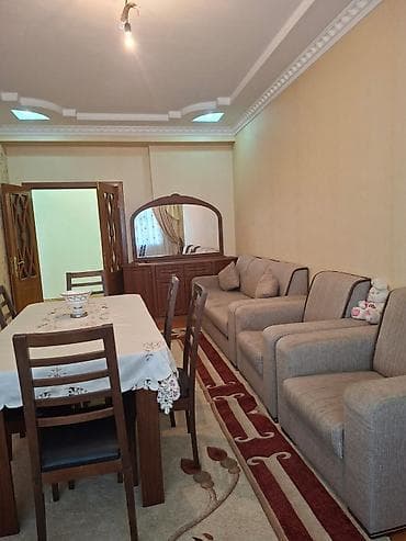Klassik üslubda tam mebel və tekstil ilə komplektləşdirilmiş qonaq — 2