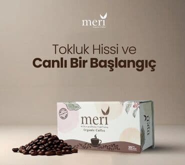 qəhvə satışı: Meri Organic Coffee - sağlam və dadlı bir seçim. Hər qutu 30 ədəd — 1