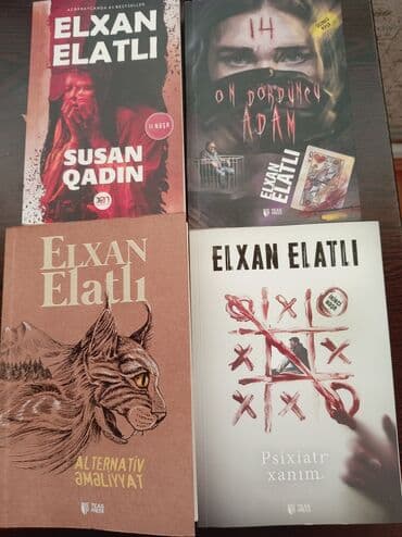 Məhsul: Elxan Elatlı kitabları – 4 məşhur detektiv/psixoloji triller