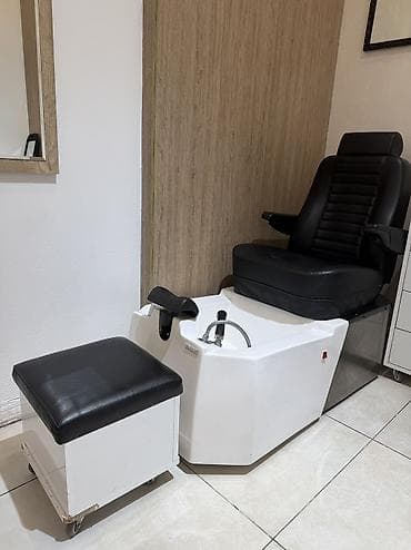 Gözəllik salonu üçün mebel dəsti - Vizaj masası: LED lampalı böyük — 5