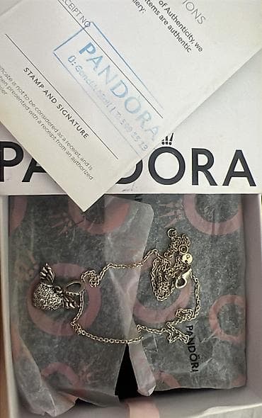 pandora браслеты: Колье, Pandora, Серебро — 4