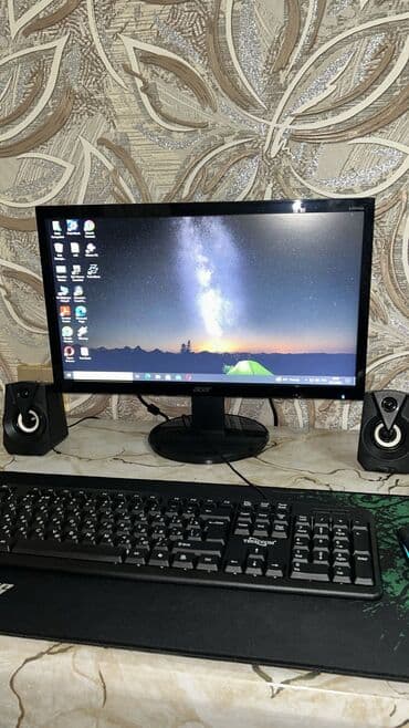 bort kompüter: Masaüstü kompüter seti Satılır 5 ayin komputeridi qiymet 770 azn core — 2