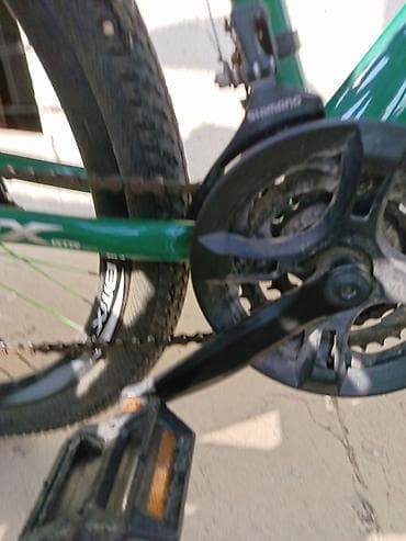 mini velosiped: TƏCİLİ!!! BMX üslubunda dağ velosipedi satılır. Velosiped yaşıl-qara — 5