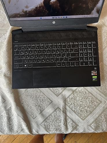 noutbuk: İşlənmiş HP Pavilion, 15.6 ", AMD Ryzen 7, 256 GB, Ünvandan götürmə — 7