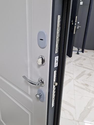 Quru inşaat materialları: Mənzil üçün Yeni Giriş qapısı 90x205 sm Glazok ilə, Zəmanətli, Ödənişli quraşdırma, Ödənişli çatdırılma — 4