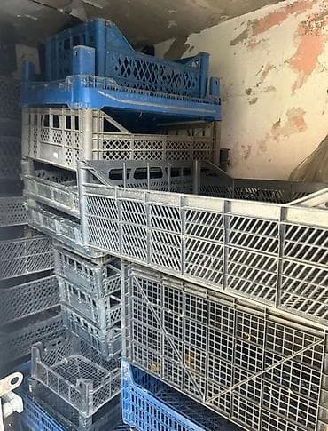 Məhsul: Plastik yığım/daşıma yeşikləri (qablar) Təsvir: - Material — 1