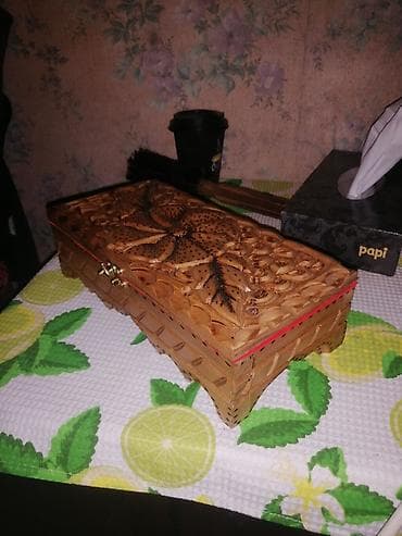 qarlı şam və küknar ağacları: HEDIYYELIK QIZIL QABI. Temiz el isidir ve cox ince iw gorulub — 2