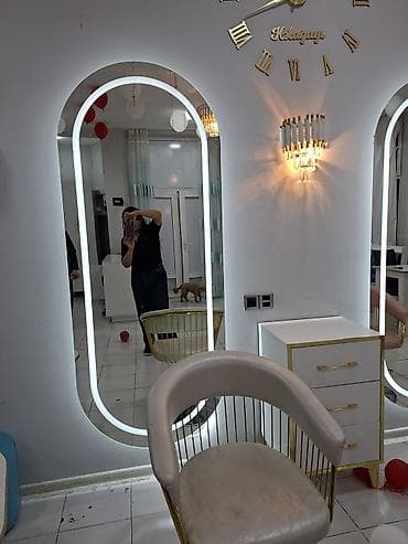ofis mebelləri: Salon mebeli dəsti Tərkib: - Resepsiyon/administrator stolu — 5