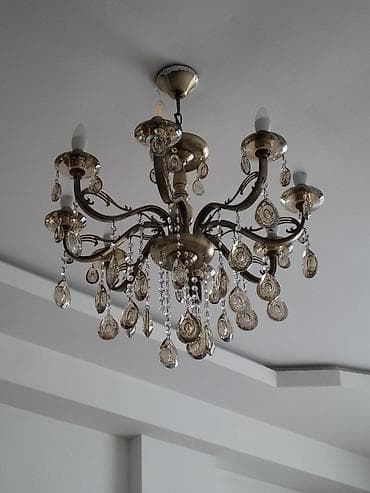 Çılçıraq, 8 lampa, Metal — 3