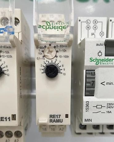 tecili generator satıram: Rele temporizador schneider RE17RAMU CS Electric - SCHNEIDER'in — 1