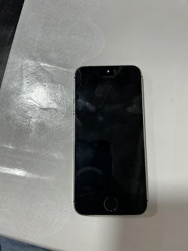 5s: IPhone 5s, 16 GB, Gümüşü, Barmaq izi — 5