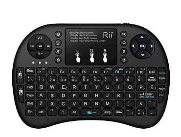 klaviatura satisi: Rii mini klaviatura və touchpadli universal uzaqdan idarəetmə - — 1