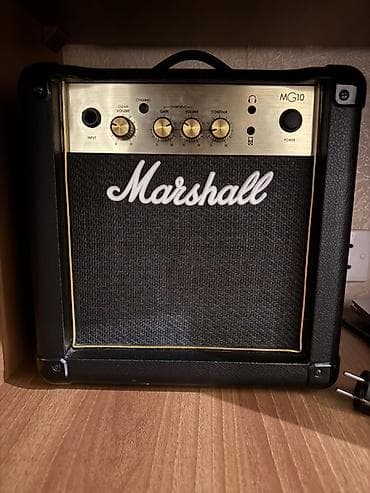Спорт и отдых: Гитарный усилитель, Marshall, 10 Вт — 1