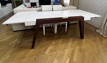 masa: Qonaq masası, İşlənmiş, Açılan, Dördbucaq masa — 1