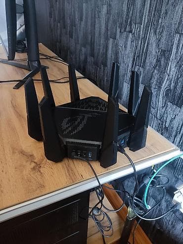 Modemlər və şəbəkə avadanlıqları: İdeal vəziyyətdə router satılır wifi 6 dəstəkləyir — 1