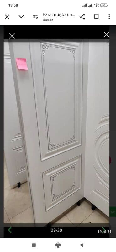 zavese sahara: Yataq otağı üçün Yeni Otaq qapısı 90x205 sm Naliçnik ilə, Ödənişli quraşdırma, Pulsuz çatdırılma — 4