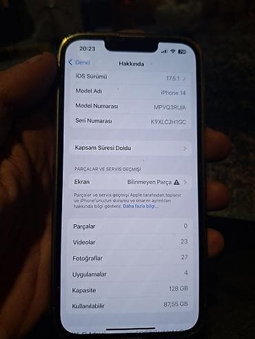 Компьютеры, ноутбуки и планшеты: IPhone 14, 128 ГБ, Sierra Blue, Отпечаток пальца, Face ID — 4