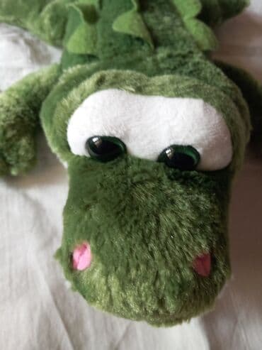 мягкая мебель: Крокодил Кrokodil.Мягкая игрушка Новая.Привезли из Чехии. 47 см — 2