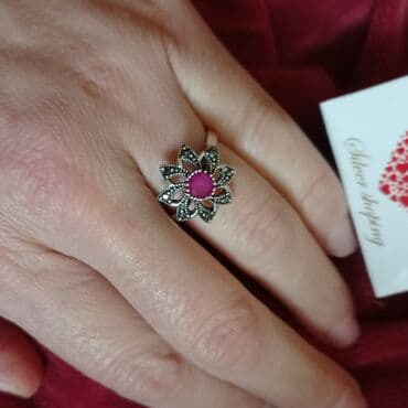 qirmizi ip qolbaqlar: Dəstə daxildir: Üzük, Gümüş — 2