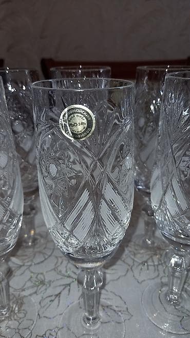 3d ekran sekilleri: Qədəhlər, Xrustal, 6 ədədli dəst, Rusiya — 3