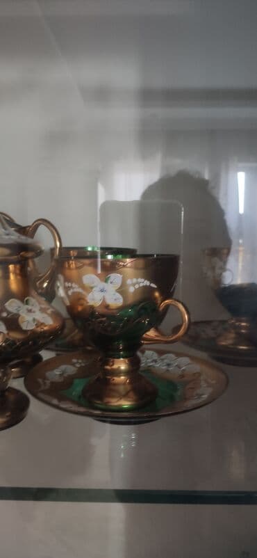 assa cayı qiyməti: Serviz oriqinal Caynik,sud qabi,pesok qabi,6 caşka,6 nəlbəki. Əla — 2