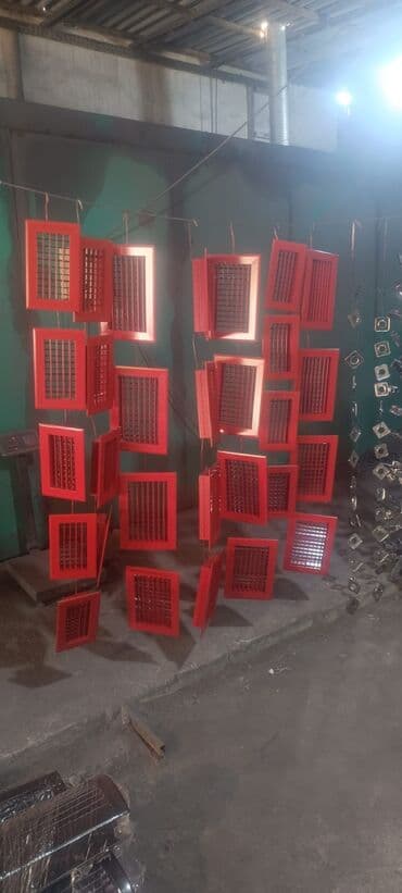 Müxtəlif rənglərdə və formalarda mövcud olan bu ventilyasiya