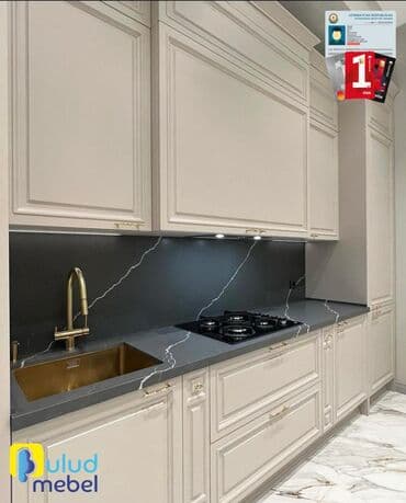 стиль прованс мебель: Sifarişlə mətbəx dəsti, Özü çəkən petlələr, Sadə laminat, Kredit var, Rayonlara çatdırılma, Ünvandan götürmə, Pulsuz çatdırılma — 6