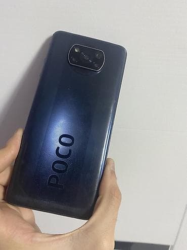 poco x3 ikinci el: Poco X3 NFC, 64 GB, rəng - Göy, Barmaq izi — 3