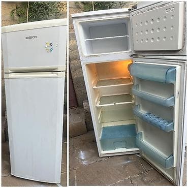 ssd satilir: Beko iki qapılı soyuducu - Üst qapı: dondurucu bölmə, rəfli. - Alt — 1