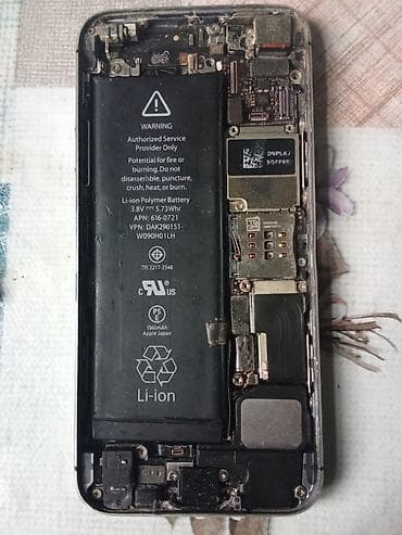 telefonlar 2ci el: Apple iPhone 5s 16yaddaş Xüsusiyyətlər: - Model: A1530 (arxa qapaqda — 1